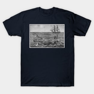 Old Timey Sea Monster T-Shirt